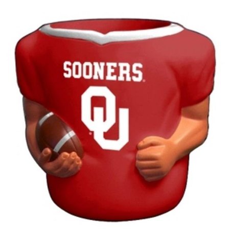 CISCO INDEPENDENT Oklahoma Sooners Can Cooler Jersey Style White 2655170816